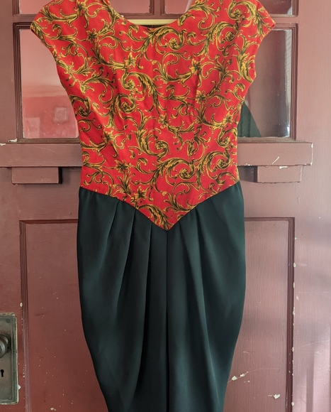 Vintage stunner! Donna Morgan velvet dress - Picture 5 of 14